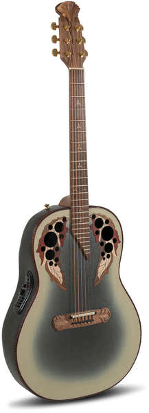 Adamas 1687GT Deep Non-Cutaway Reverse Beige Burst