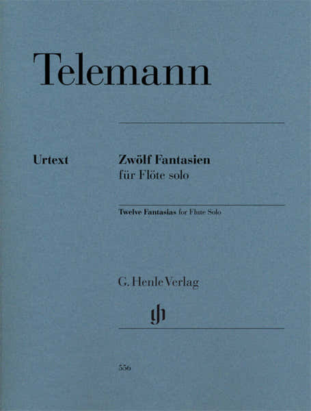 Telemann G.P. - Douze Fantaisies Pour Flute Solo TWV 40:2-13