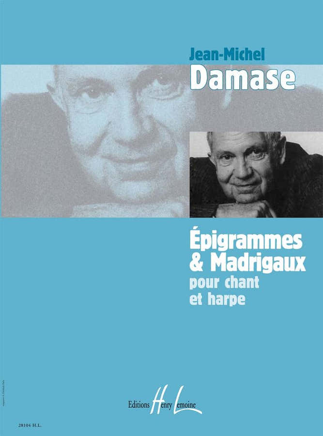 Damase - Epigrammes & Madrigaux CHT/HP - Chant et Harpe