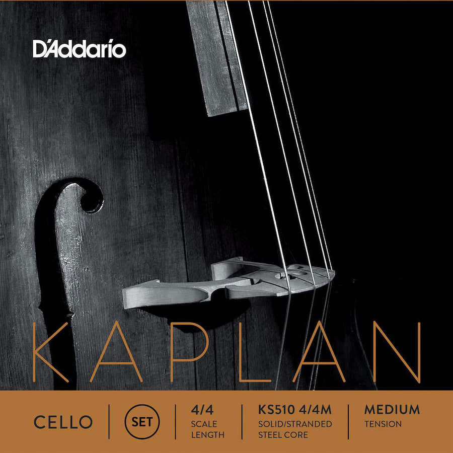 4/4 KAPLAN CELLO STRING SET SCALE MEDIUM TENSION