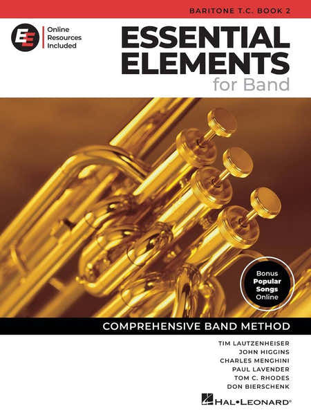 Essential Elements For Band Vol.2 - Clé de sol T.C. - Baryton Euphonium Saxhorn