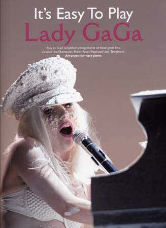 LADY GAGA - IT'S EASY TO PLAY - PIANO