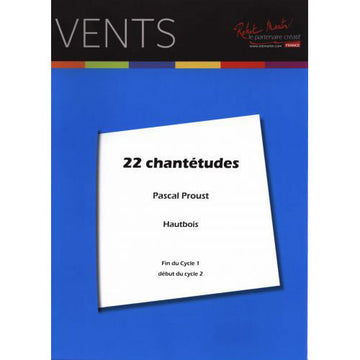 Proust P. – 22 Chantetudes para oboe