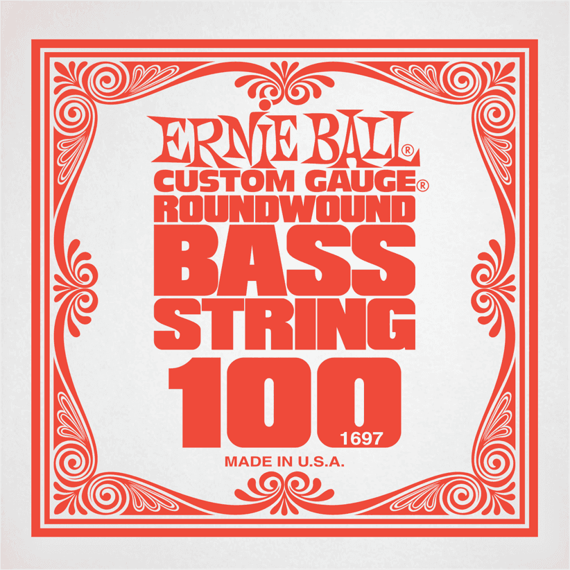 .100 NICKEL WOUND ELECTRIC BASS STRING SINGLE