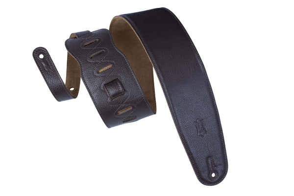 Cuero Acolchado Con Parte Trasera De Gamuza Para Bajo 9cm - Marrón Oscuro