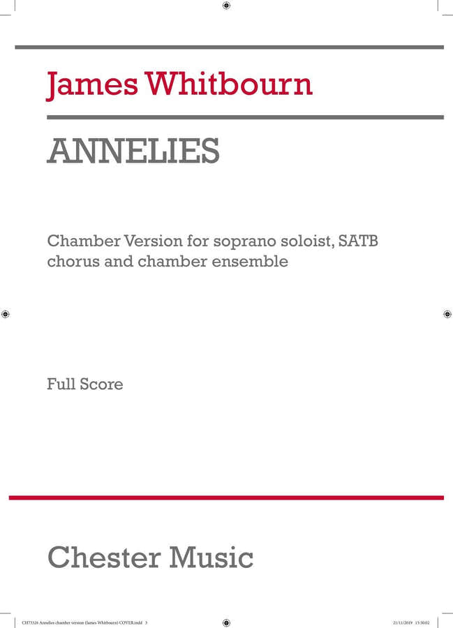 Annelies (Chamber Version)