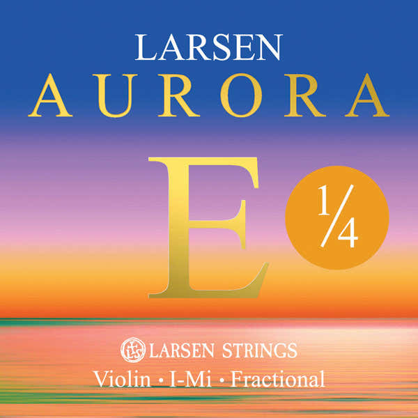 Larsen Strings AURORA CUERDAS VIOLN E 1/4 BALL END MEDIUM