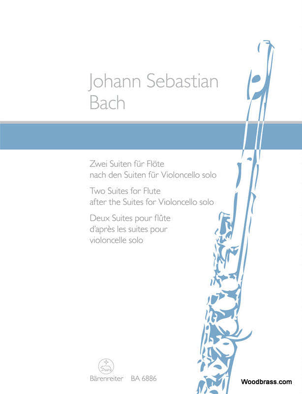 Bach J.S. - Two Suites For Flute BWV 1007 & 1009