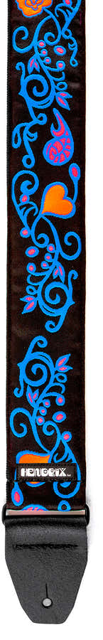 Jimi Hendrix Blacklight Monterey Blue