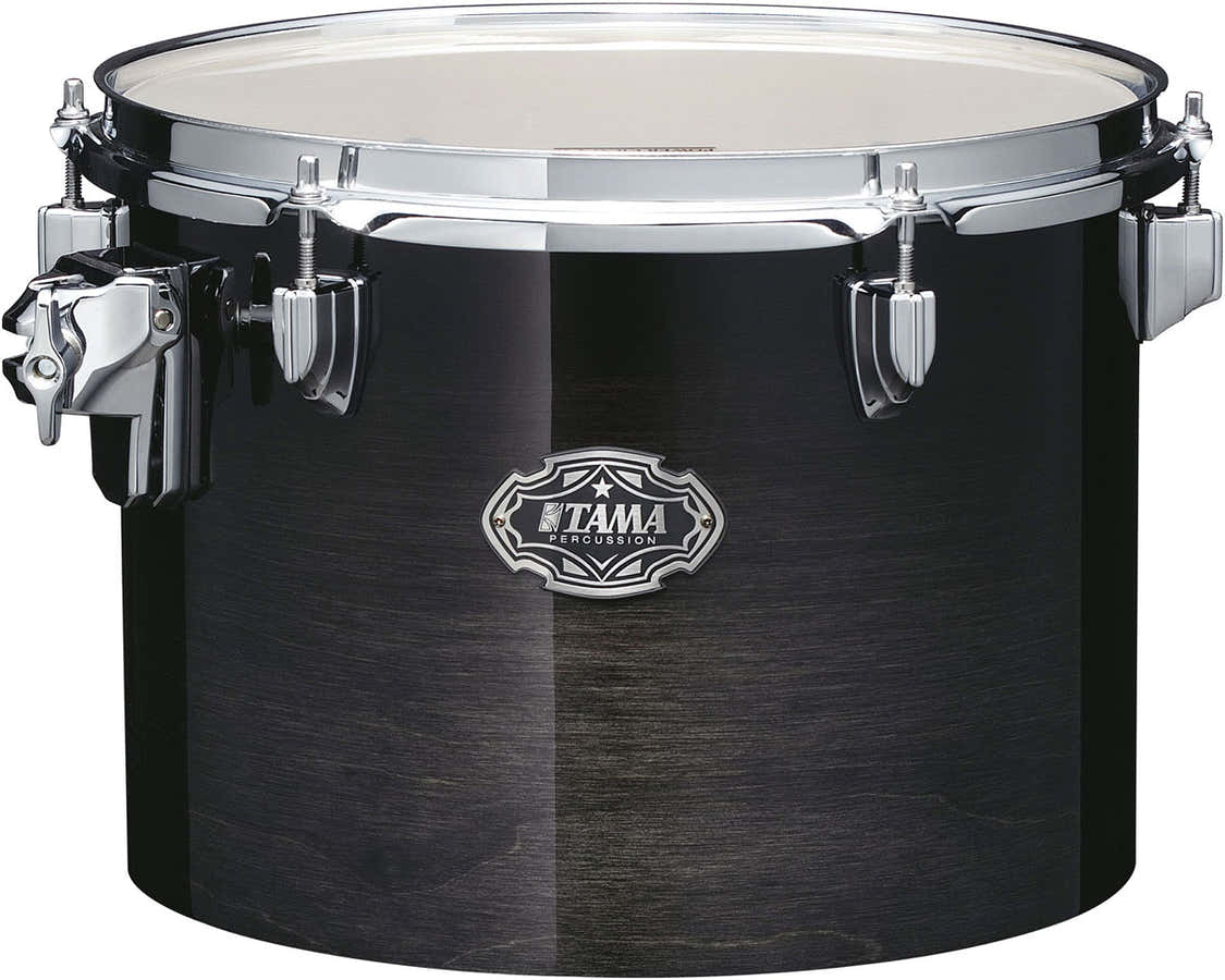 12"X9"SINGLE HEAD CONCERT TOM TRANSPARENT BLACK FADE