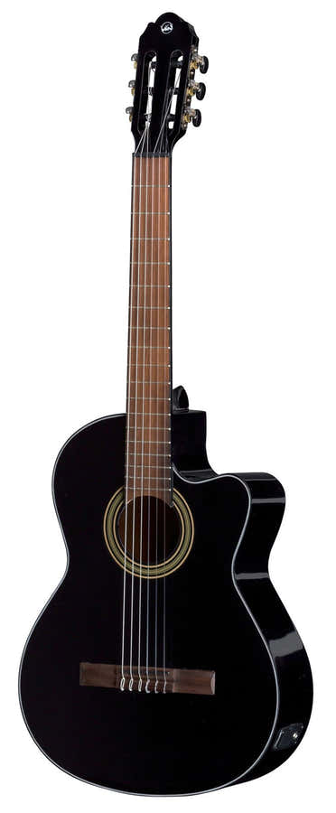Guitarra Clásica Electroacústica Student Negra Electro-Acústica Negro