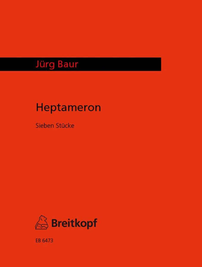 Baur Jurg - Heptameron - Piano