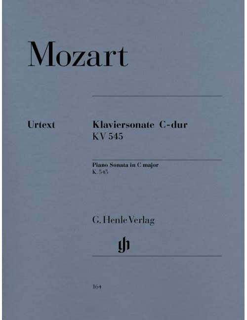 Mozart - Sonate Pour Piano Ut Majeur KV 545 - Piano