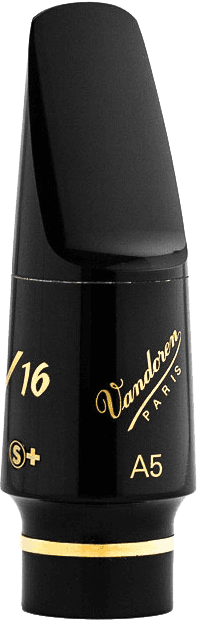 Vandoren BOQUILLA SAXOFON ALTO V16 EBONITE A5 S+
