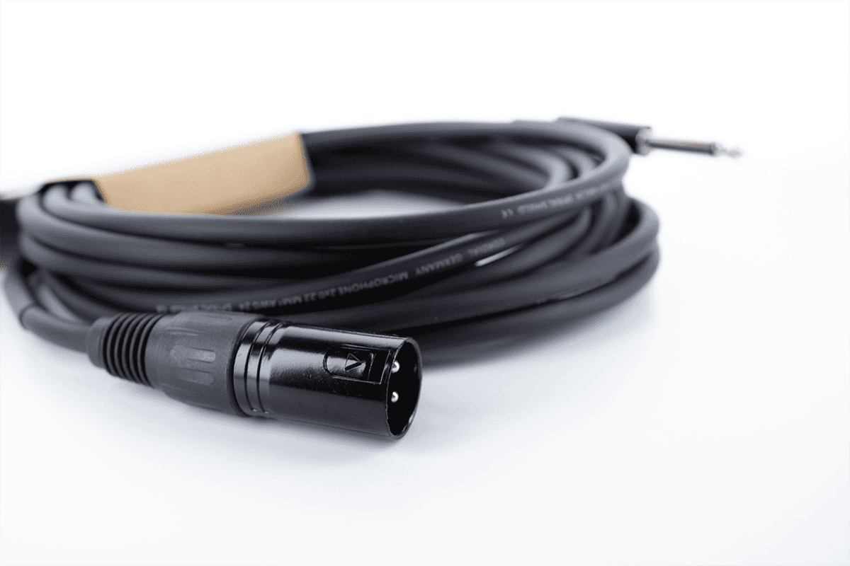 Cable de Audio XLR Macho / Jack Mono 10 M