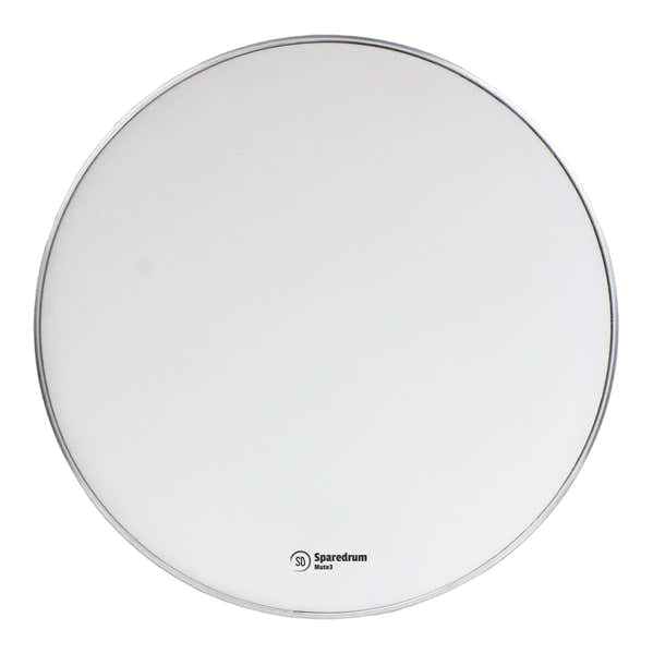 Sparedrum M3W14 - 14" MESH HEAD MUTE 3-PLY - SILENT - WHITE
