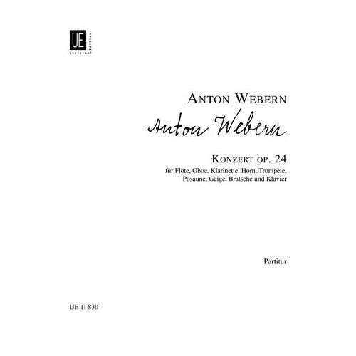 WEBERN A. - CONCERTO OP.24