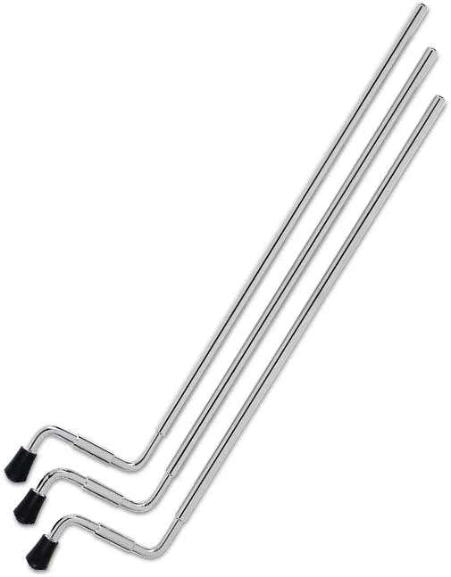 ALUMINUM FLOOR TOM LEG CHROME