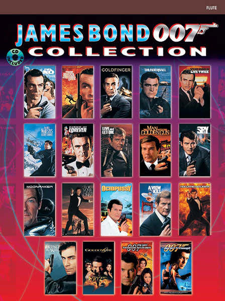 Barry John - James Bond 007 Collection + CD - Flute And Piano