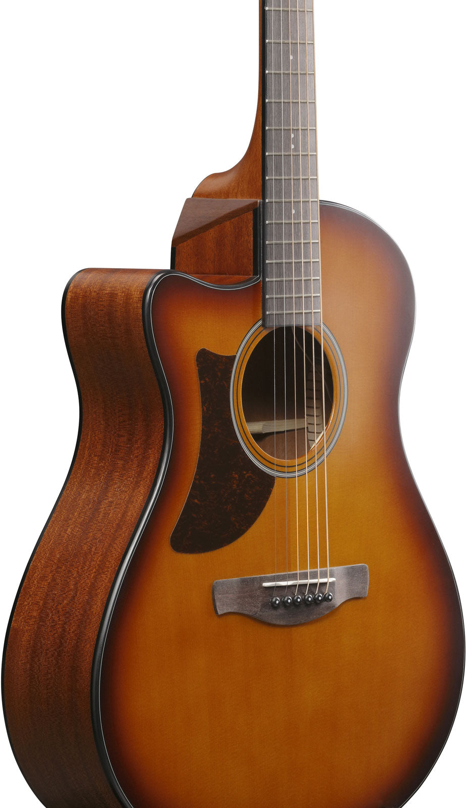 AAM50LCE-OLB Tapa Sunburst marrón claro poro abierto Fondo y aros naturales poro abierto