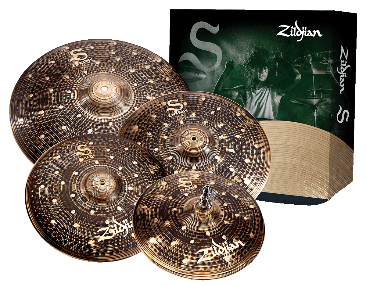 Zildjian S-FAMILY DARK PLATOS 14/16/18/20