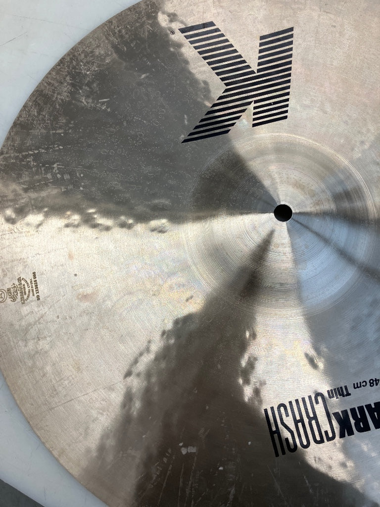 K0905 - Serie K Dark Thin Crash 19" - Stock B