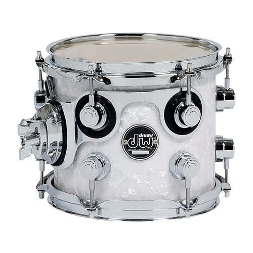 DW Drum Workshop TOM  PERFORMANCE FINISH PLY / SATIN OIL WHITE MARINE PEARL