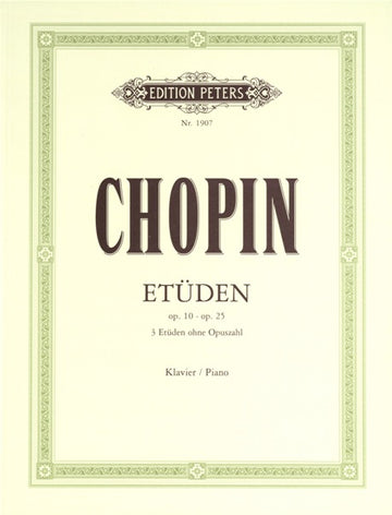 Chopin Frederic - Estudios - Piano