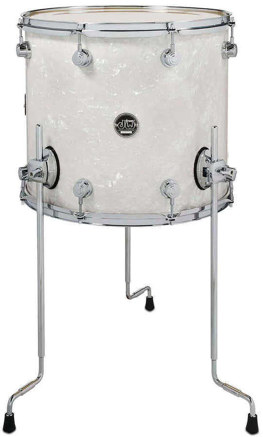 TOM 16X14 PERFORMANCE FINISH PLY / SATIN OIL WHITE MARINE PEARL