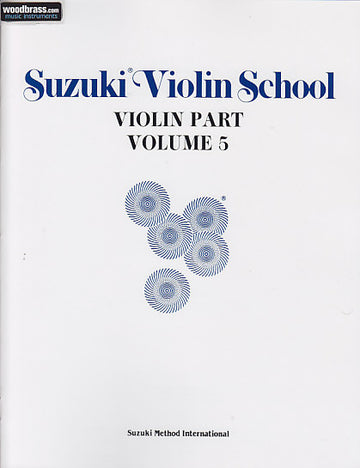 Suzuki Violin School Violin Part Vol.5 - Violon