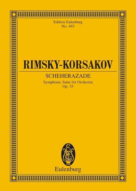 RIMSKY-korsakov Nikolai - SCHEHERAZADE OP. 35 - ORQUESTA