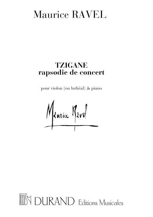 Ravel - Tzigane (violon / Piano)