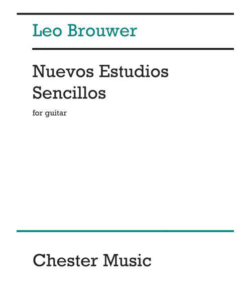 Brouwer L. - Nuevos Estudios Sencillos - Guitare