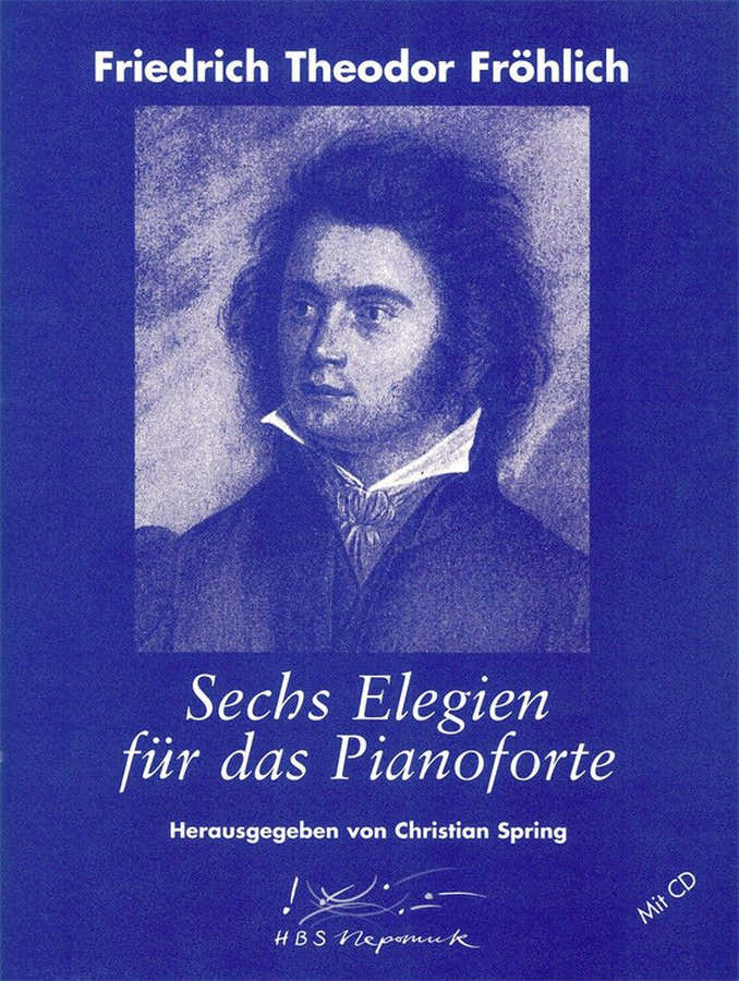 Frohlich Theodor - 6 elegías para piano + CD - Piano