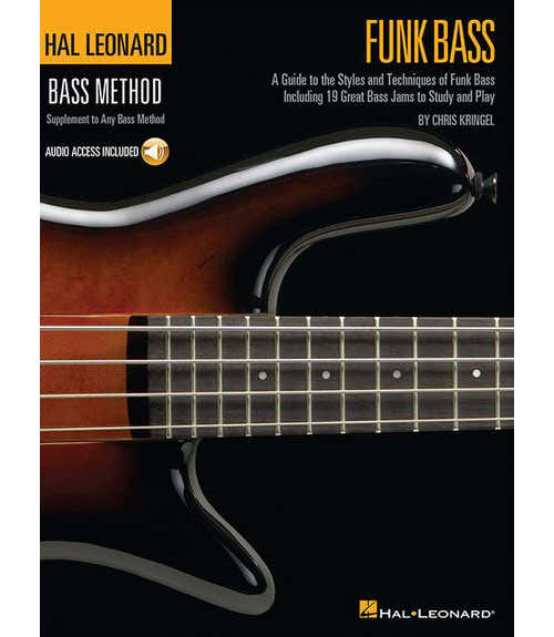 HAL LEONARD BASS METHOD FUNK BASS + ONLINE AUDIO - BASS GUITAR TAB
