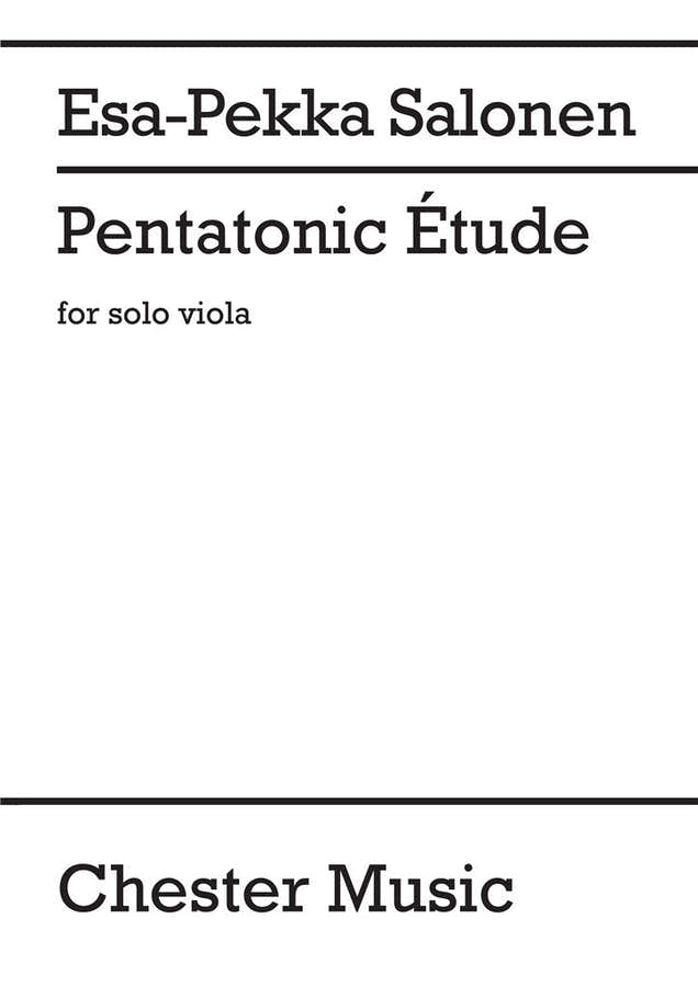 Salonen ESA-pekka - Pentatonic Etude For Solo Viola