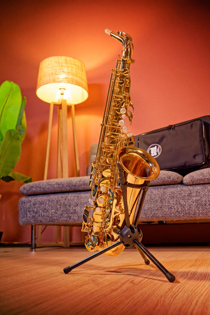 Vendôme Saxofón Alto Mib Lacado Y Latón Rosa VA-8000