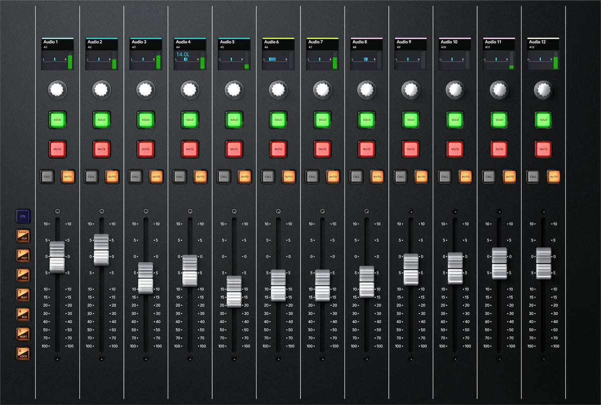 Fader de canal de consola Fairlight