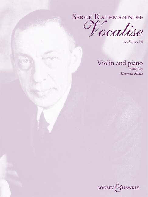 Rachmaninoff Serge - Vocalise Op.34 N°14 Violon et Piano