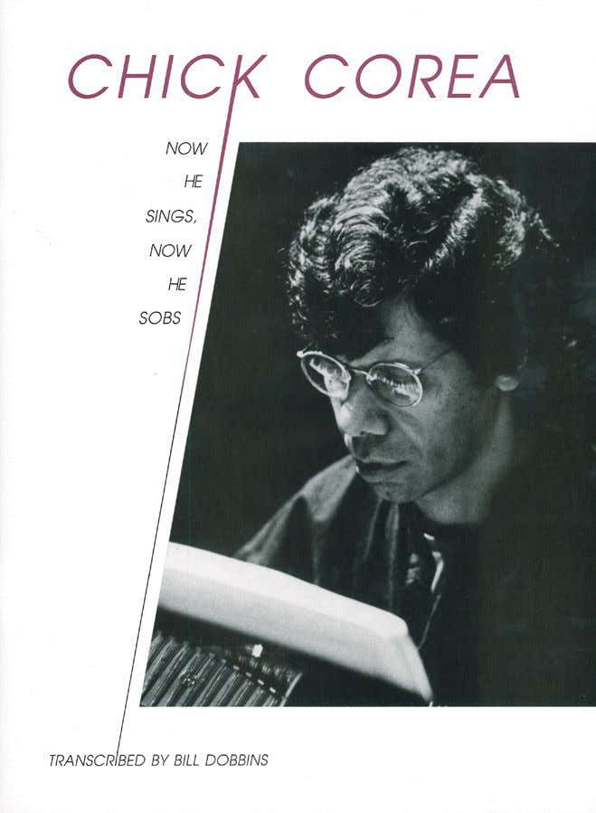 Corea Chick - Now He Sings Now He So - Transcribed By Bill Dobbins - Piano