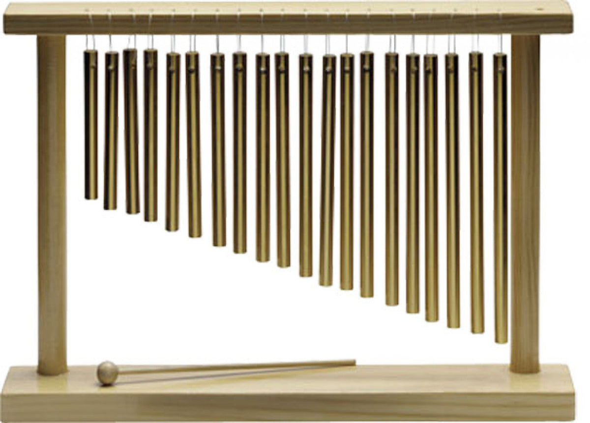 Bar Chimes 20 barras en soporte de madera