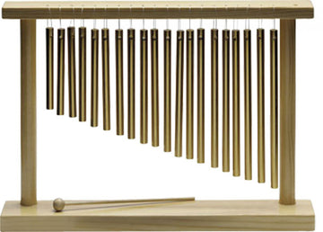Bar Chimes 20 barras en soporte de madera