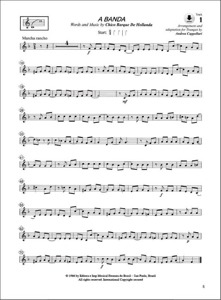 CAPPELLARI A. - ANTHOLOGY VOL.1 + CD - TROMPETTE