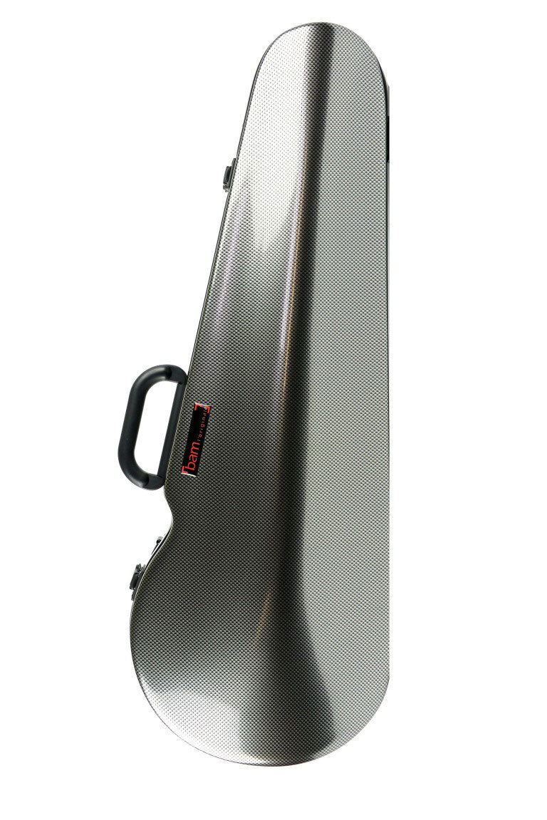 BAM Estuche de viola Hightech - Plata Carbono
