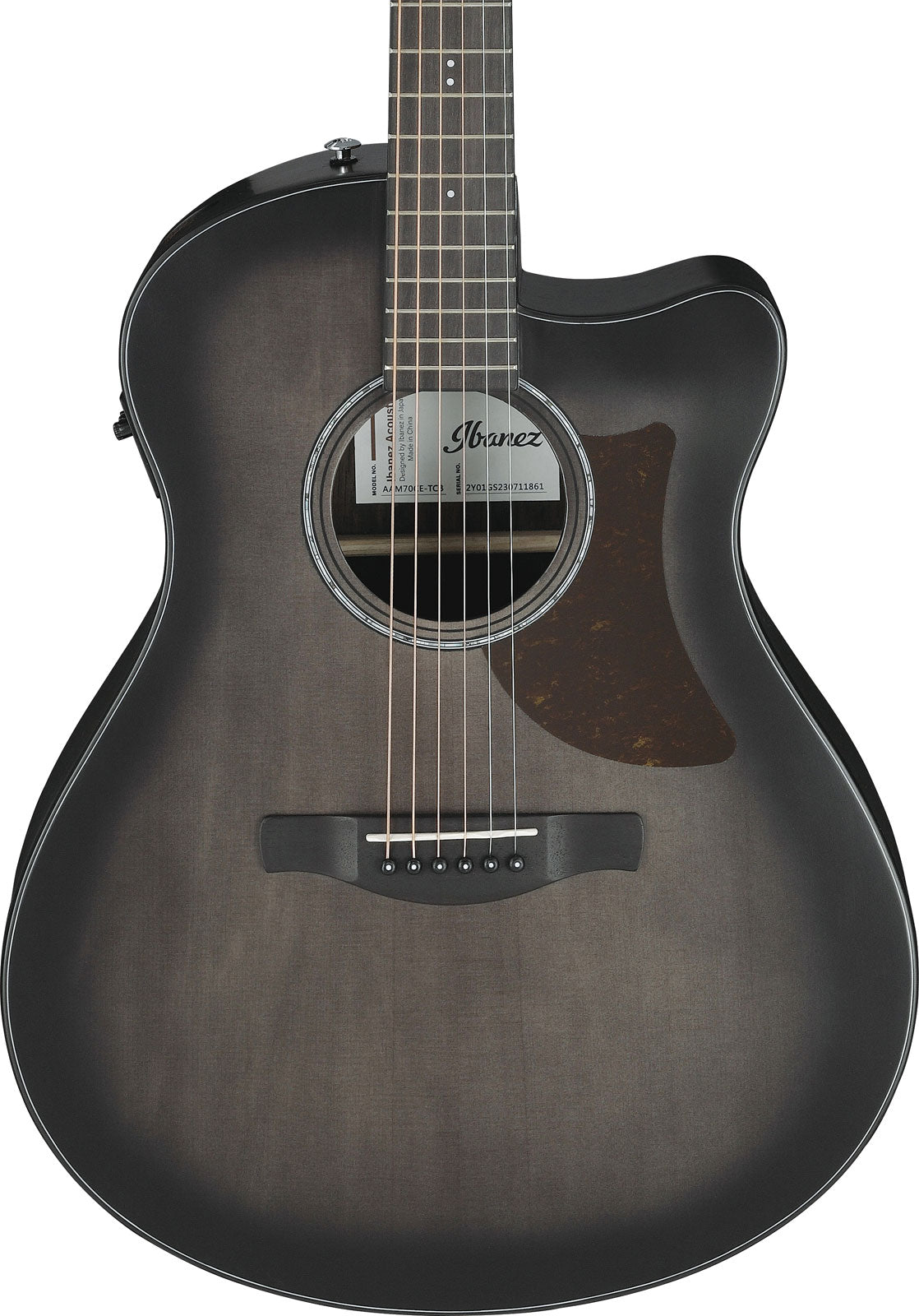 AAM70CE-TBN Tapa Burst antracita transparente Advanced Acoustic