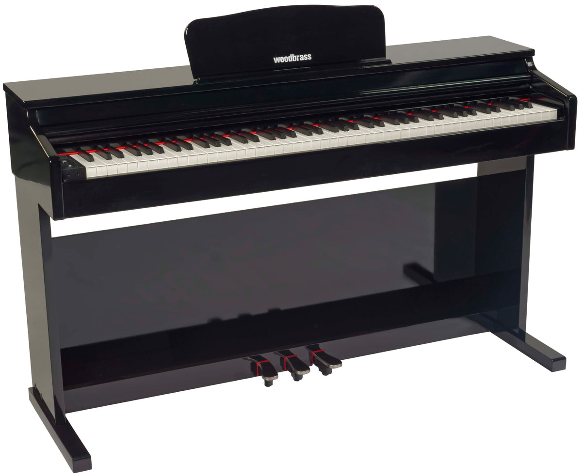 Woodbrass DP2 Negro brillante