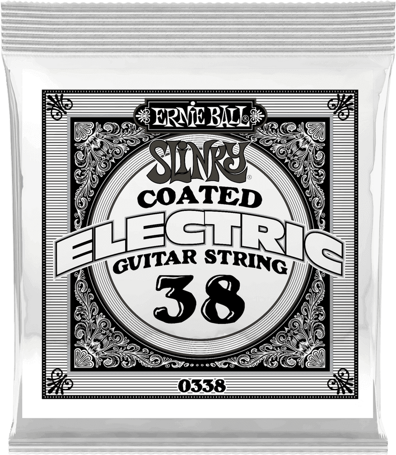 .038 SLINKY COATED NICKEL WOUND ELECTRIC GUITAR STRINGS