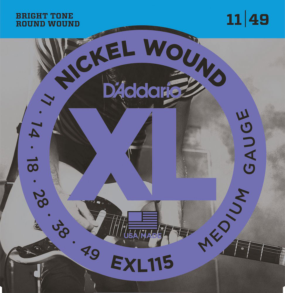 D'ADDARIO EXL 115 11 14 18 28 38 49