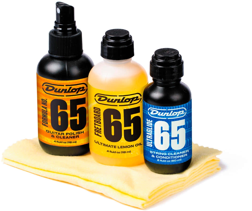 6504 Kit de cuidado para guitarra