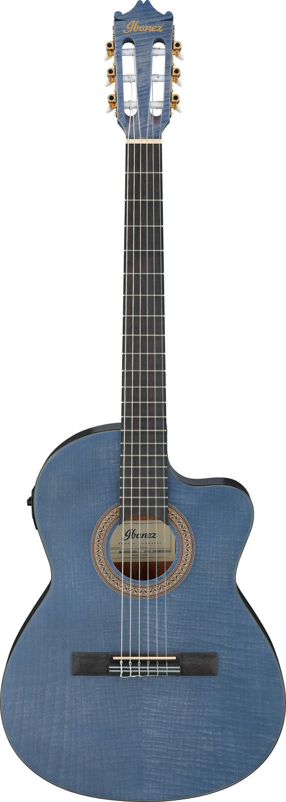 Ibanez Ga5Fmtce Open Pore Blue Berry
